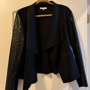 Bagatelle Black Waterfall Blazer